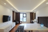 A royal 3 bedroom apartment for rent in D' Le Roi Soleil building, Xuan Dieu, Tay Ho