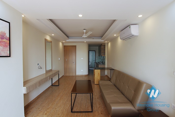 Spacious studio with green balcony for rent in Au Co street, Tay Ho