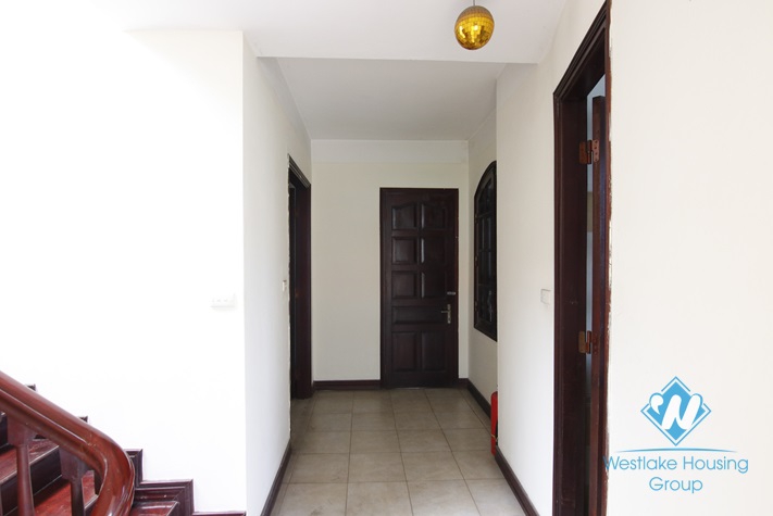Nice 5 bedrooms house for rent in Van Cao, Ba Dinh area