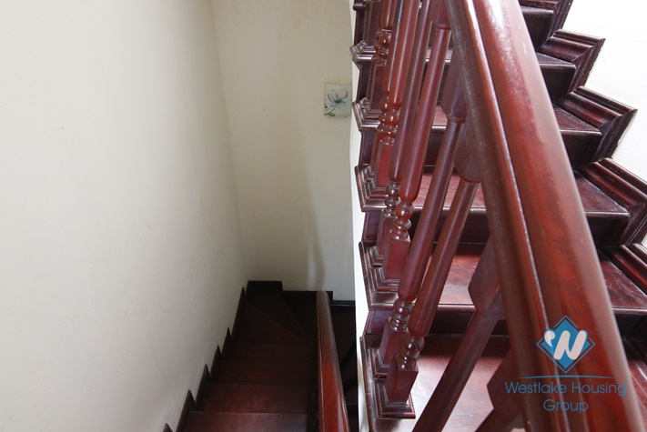 Nice 5 bedrooms house for rent in Van Cao, Ba Dinh area