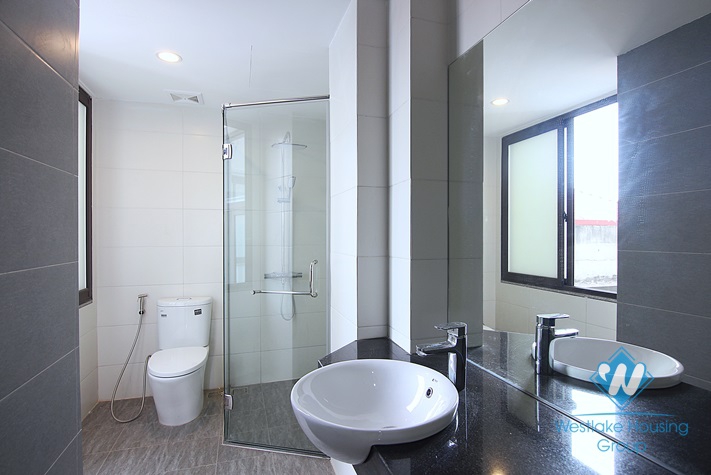 Spacious studio with green balcony for rent in Au Co street, Tay Ho