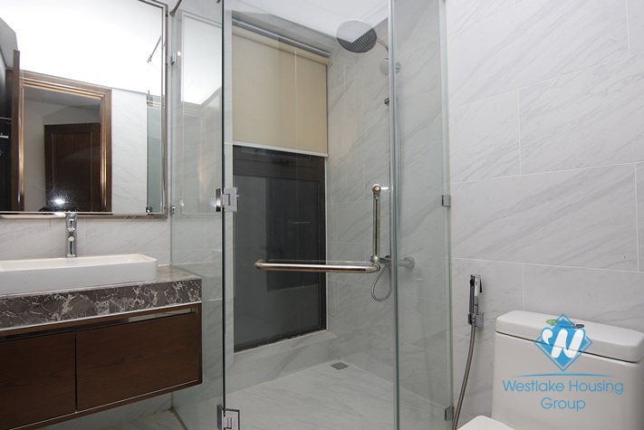 High floor 2 bedrooms apartment for rent in Sun Grand City Ancora, Luong Yen, Hai Ba Trung