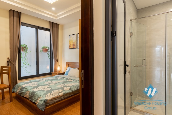 Bright 2 bedroom apartment for rent in Kham Thien street, Dong Da, Ha Noi
