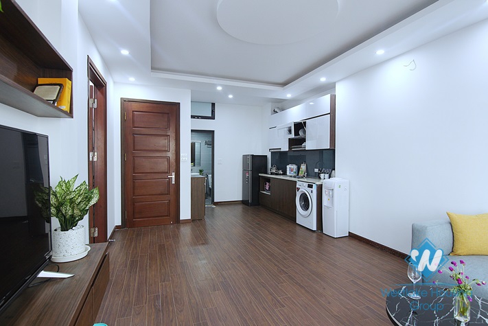 Spacious 1 bedroom apartment with big balcony for rent in Xuan Dieu, Tay Ho
