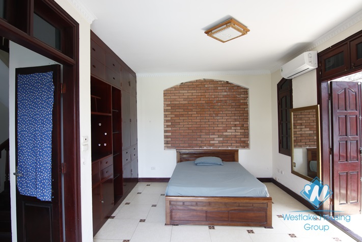 Nice 5 bedrooms house for rent in Van Cao, Ba Dinh area