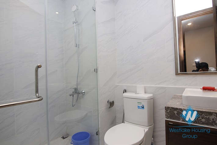 High floor 2 bedrooms apartment for rent in Sun Grand City Ancora, Luong Yen, Hai Ba Trung