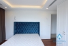 A royal 3 bedroom apartment for rent in D' Le Roi Soleil building, Xuan Dieu, Tay Ho