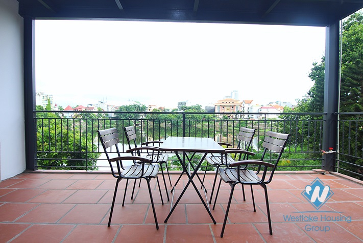 A 4 bedroom apartment with lake view in Tay Ho, Ha Noi