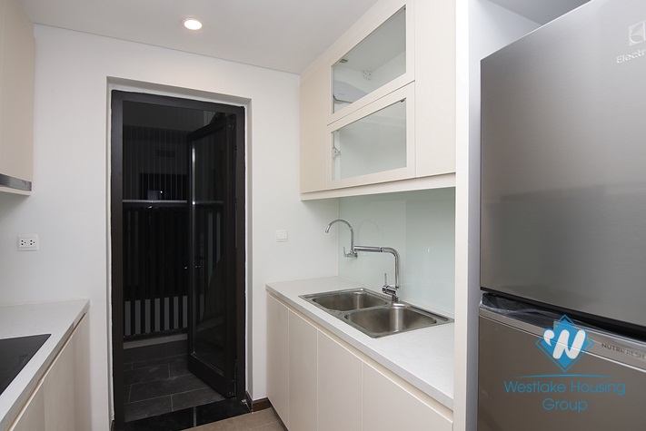 High floor 2 bedrooms apartment for rent in Sun Grand City Ancora, Luong Yen, Hai Ba Trung