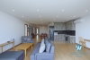 Lake view 3 bedrooms apartment for rent in Au Co street, Tay Ho, Ha Noi
