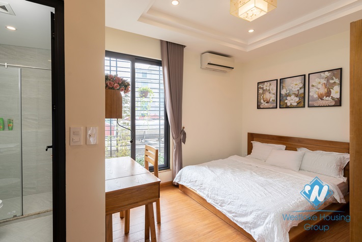 Bright 2 bedroom apartment for rent in Kham Thien street, Dong Da, Ha Noi
