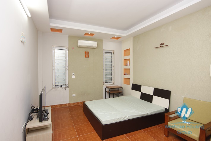 Four bedrooms house for rent in Doi Can street, Ba Dinh area