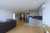 Lake view 3 bedrooms apartment for rent in Au Co street, Tay Ho, Ha Noi