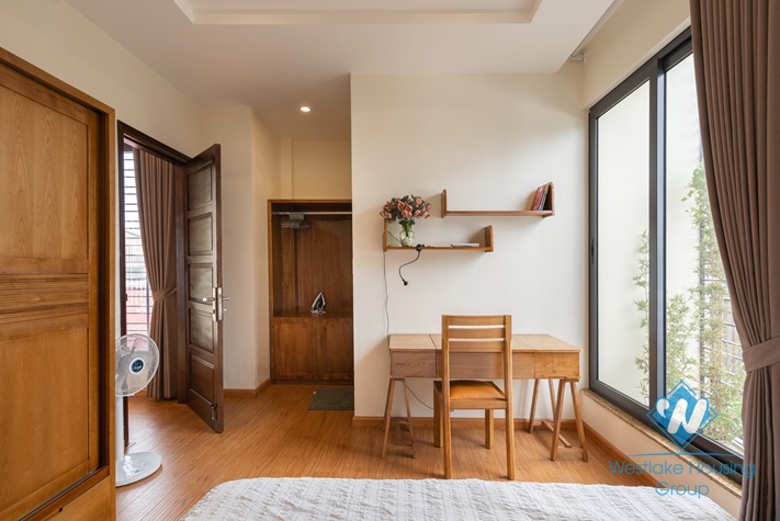 Bright 2 bedroom apartment for rent in Kham Thien street, Dong Da, Ha Noi