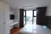 A royal 3 bedroom apartment for rent in D' Le Roi Soleil building, Xuan Dieu, Tay Ho