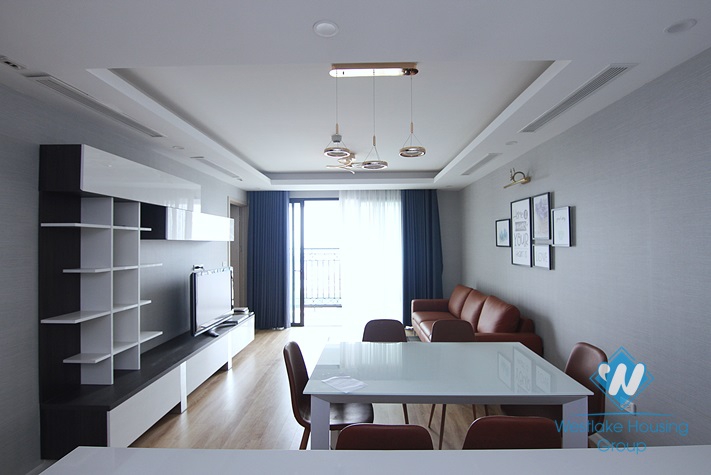 Luxury 3 bedrooms apartment for rent in B building D' Le Roi Soleil, Xuan Dieu, Ha Noi