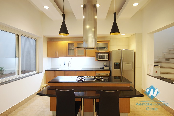 Morden 2 bedrooms house for rent in Dang Thai Mai, Tay Ho area