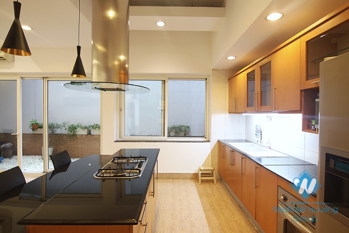 Morden 2 bedrooms house for rent in Dang Thai Mai, Tay Ho area