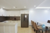 A royal 3 bedroom apartment for rent in D' Le Roi Soleil building, Xuan Dieu, Tay Ho