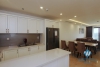 A royal 3 bedroom apartment for rent in D' Le Roi Soleil building, Xuan Dieu, Tay Ho