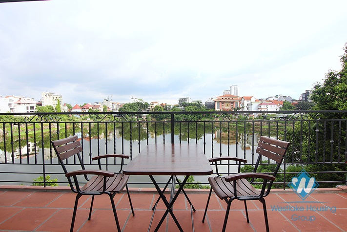 A 4 bedroom apartment with lake view in Tay Ho, Ha Noi