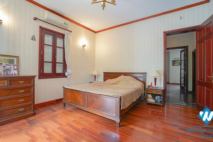 A cozy four-bedroom house with a lovely garden in Tay Ho district, Hanoi