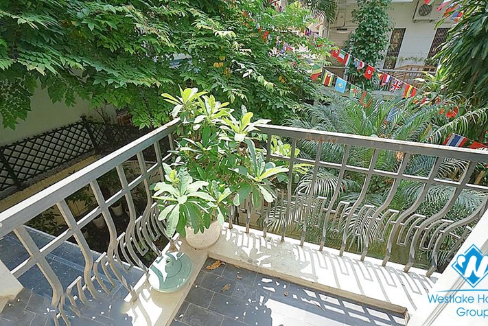 A cozy four-bedroom house with a lovely garden in Tay Ho district, Hanoi