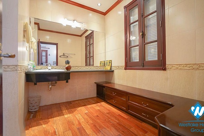 A cozy four-bedroom house with a lovely garden in Tay Ho district, Hanoi