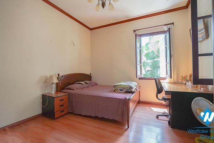 A cozy four-bedroom house with a lovely garden in Tay Ho district, Hanoi