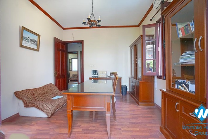A cozy four-bedroom house with a lovely garden in Tay Ho district, Hanoi