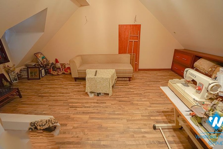 A cozy four-bedroom house with a lovely garden in Tay Ho district, Hanoi