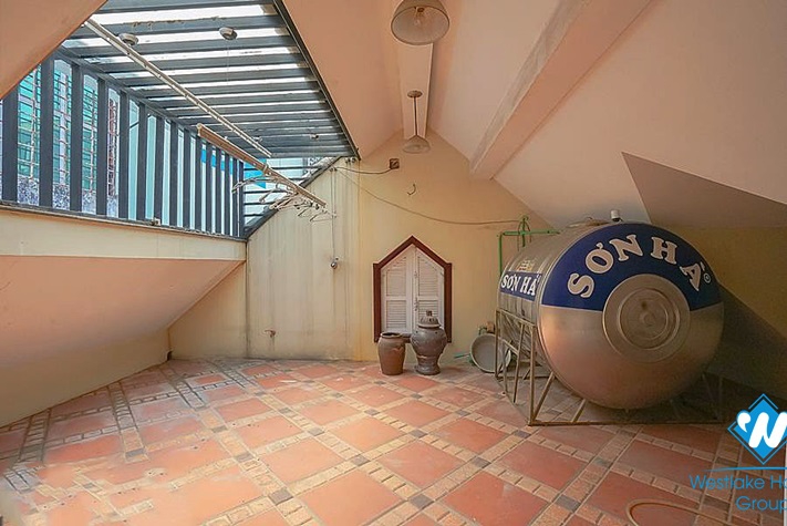 A cozy four-bedroom house with a lovely garden in Tay Ho district, Hanoi