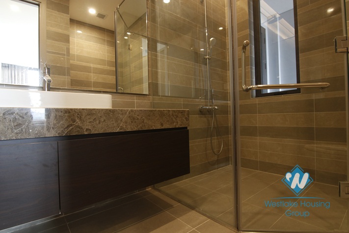 A brand new 2 bedroom apartment for rent in Sun Grand Thuy Khue