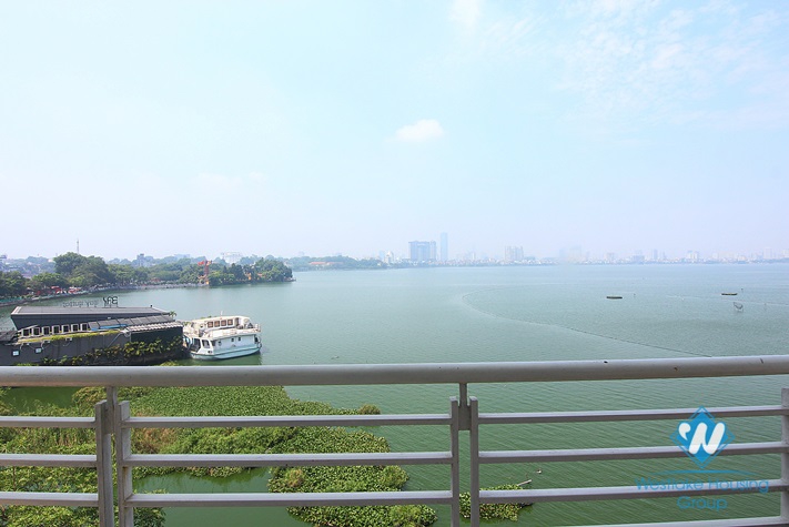 2 bedroom apartment with nice view for lease in Yen Phu village, Tay Ho, Hanoi