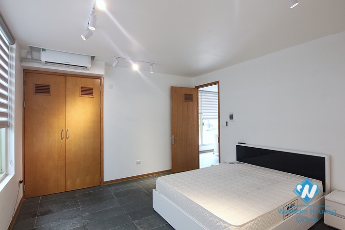 Nice house with 2 bedrooms for rent in An Duong st, Tay Ho area 