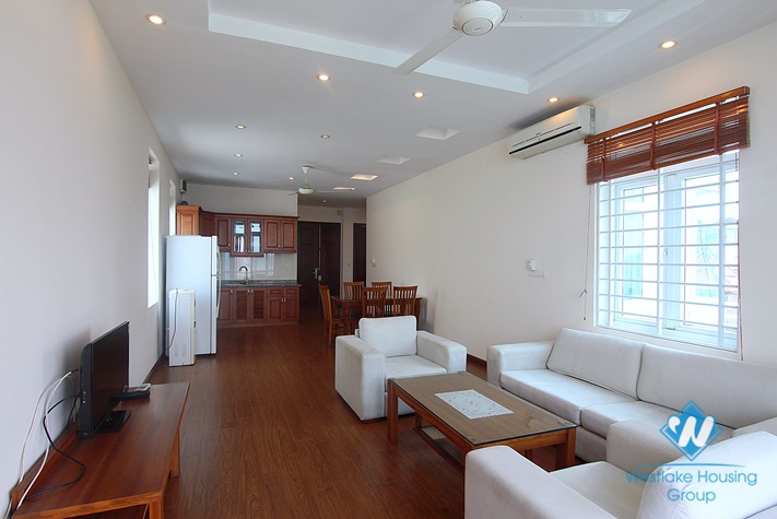 2 bedroom apartment with nice view for lease in Yen Phu village, Tay Ho, Hanoi