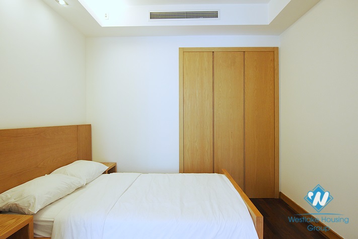 Modern apartment with 03 bedrooms for rent in To Ngoc Van St, Tay Ho, Hanoi.