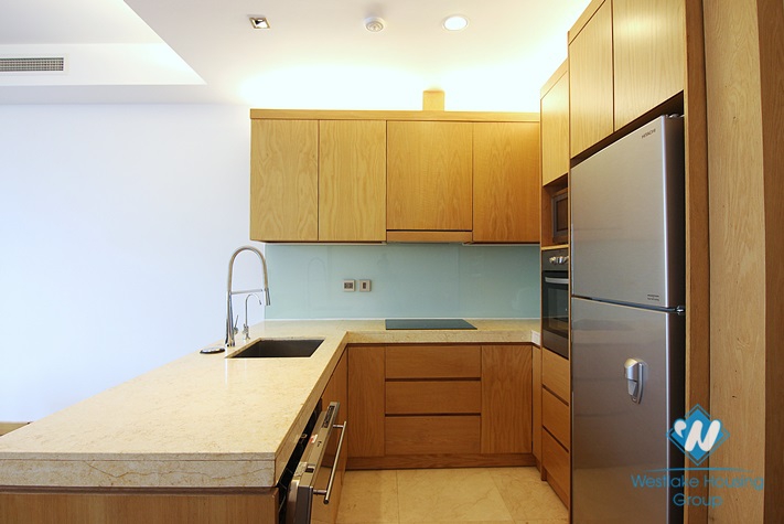 Modern apartment with 03 bedrooms for rent in To Ngoc Van St, Tay Ho, Hanoi.