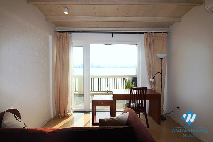 Nice two-bedroom apartment for rent in Yen phu village Street, Tay Ho, Hanoi