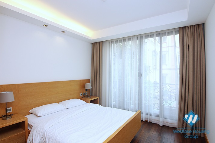Modern apartment with 03 bedrooms for rent in To Ngoc Van St, Tay Ho, Hanoi.