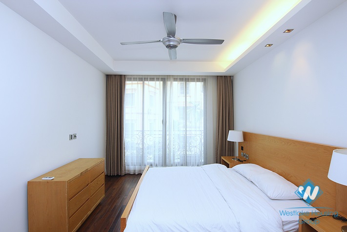 Modern apartment with 03 bedrooms for rent in To Ngoc Van St, Tay Ho, Hanoi.