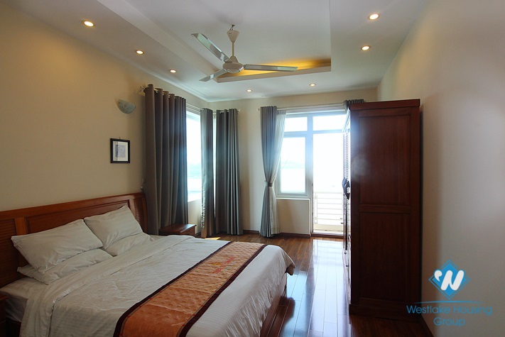 2 bedroom apartment with nice view for lease in Yen Phu village, Tay Ho, Hanoi