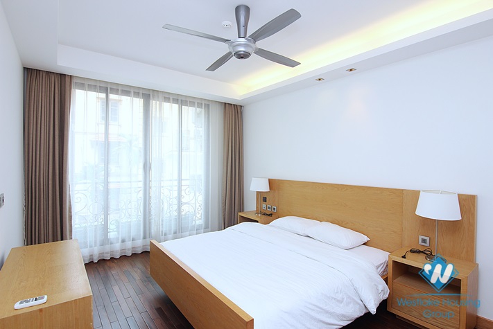 Modern apartment with 03 bedrooms for rent in To Ngoc Van St, Tay Ho, Hanoi.