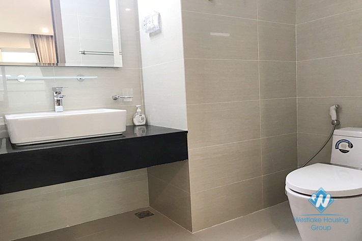 A spectacular and fully furnished three-bedroom apartment in Ciputra, Tay Ho district, Hanoi