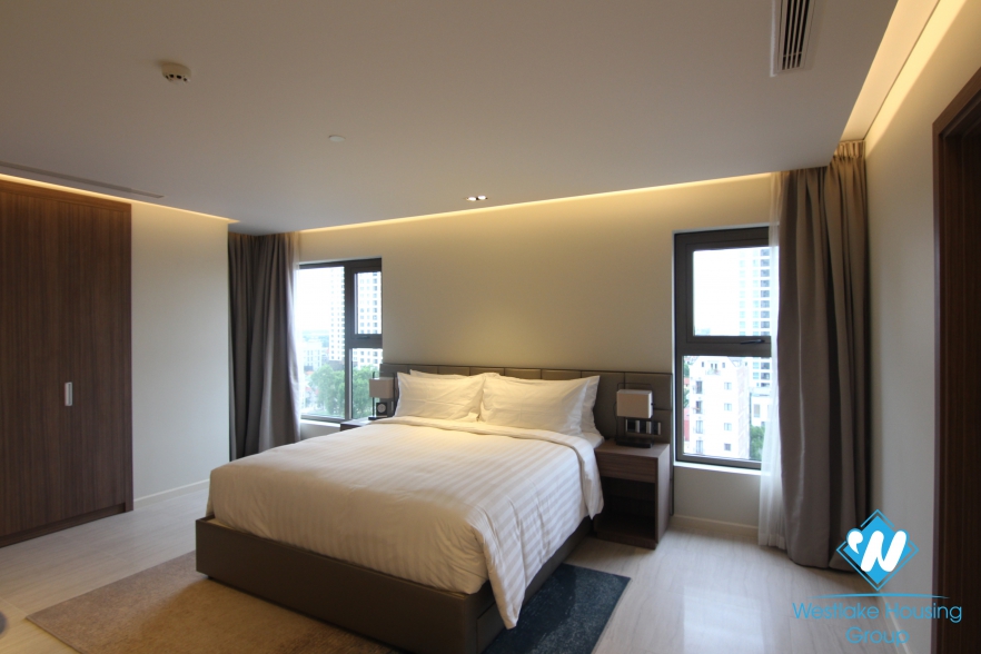 Modern and luxury serviced apartment for rent in Tay Ho, Hanoi