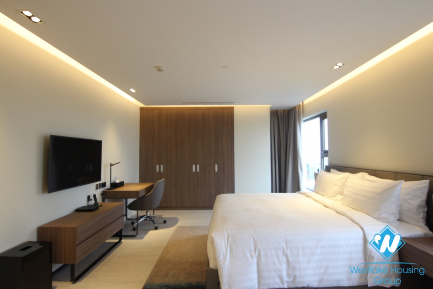 Modern and luxury serviced apartment for rent in Tay Ho, Hanoi