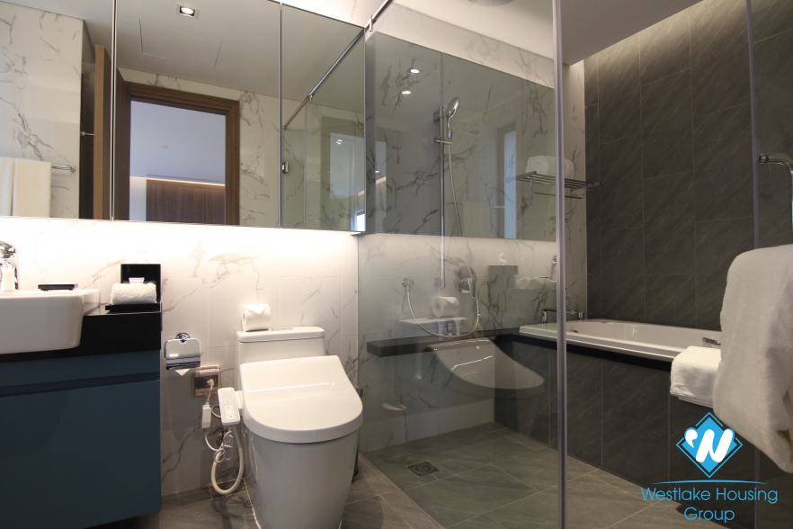 Modern and luxury serviced apartment for rent in Tay Ho, Hanoi