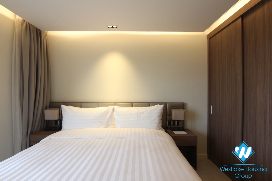 Modern and luxury serviced apartment for rent in Tay Ho, Hanoi