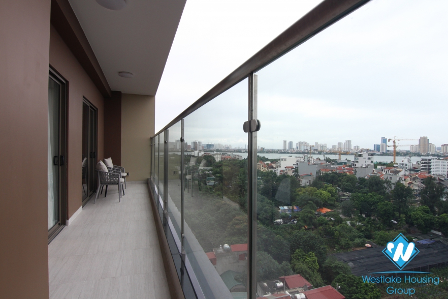 Modern and luxury serviced apartment for rent in Tay Ho, Hanoi