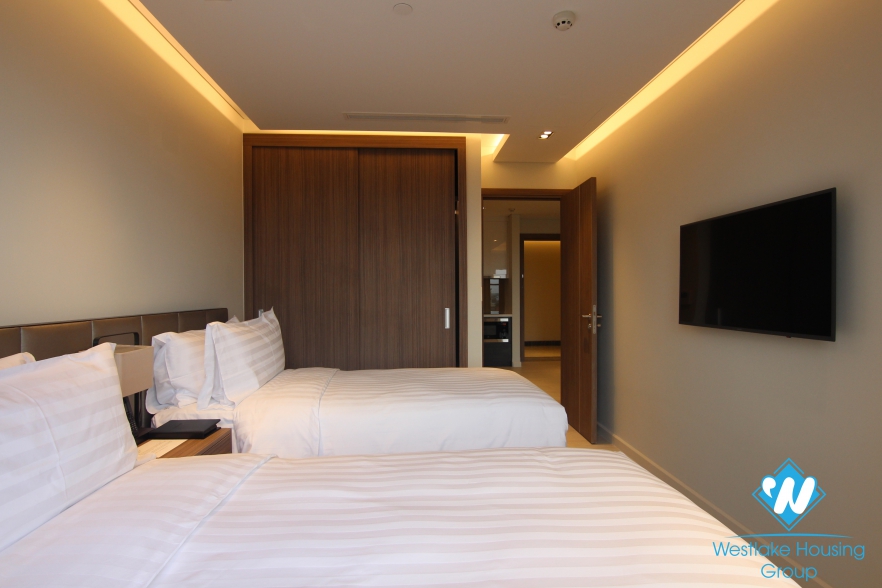 Modern and luxury serviced apartment for rent in Tay Ho, Hanoi